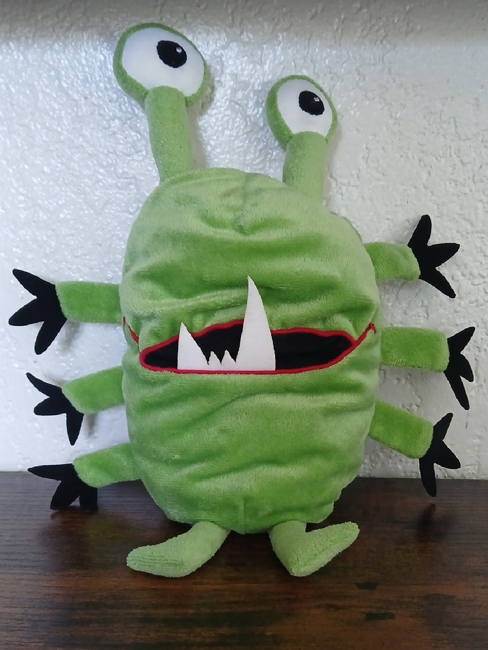 Ikea Sagoskatt Monster Bug Alien Green Plush Puppet Golf Club Cover 11"